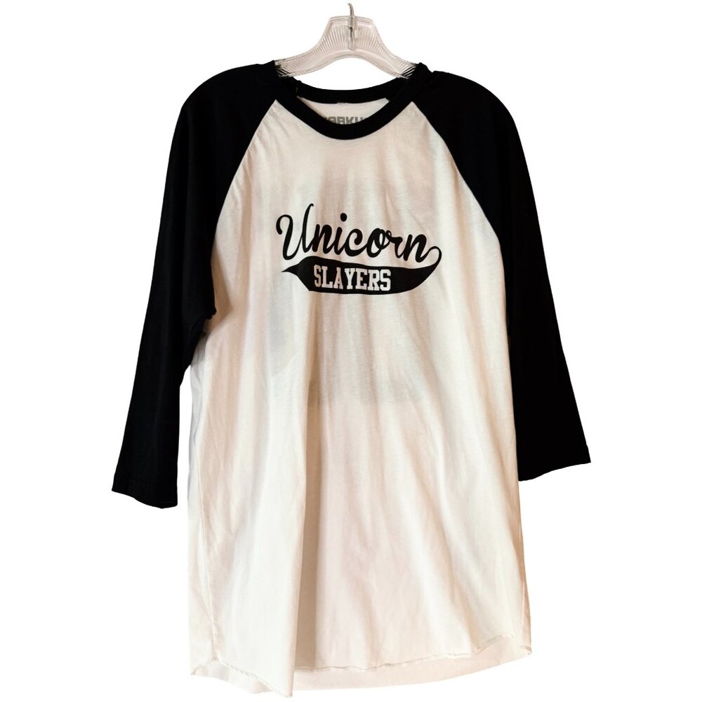 Markus Schulz “Unicorn Slayer” Raglan Tee – Size L, EDM DJ Fan Must-Have